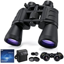 10-180x Zoom Binoculars Adults Black Low Light Waterproof Fogproof BAK4 FMC