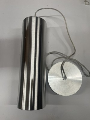 SLV ENOLA Pendelleuchte, rund, silber Alu Gebürstet, E27, max. 60W