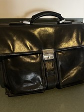 THE BRIDGE CARTELLA DA LAVORO Pelle Nera