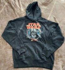 STAR WARS VADER DARK HELM MEN'S HOODIE MEDIUM