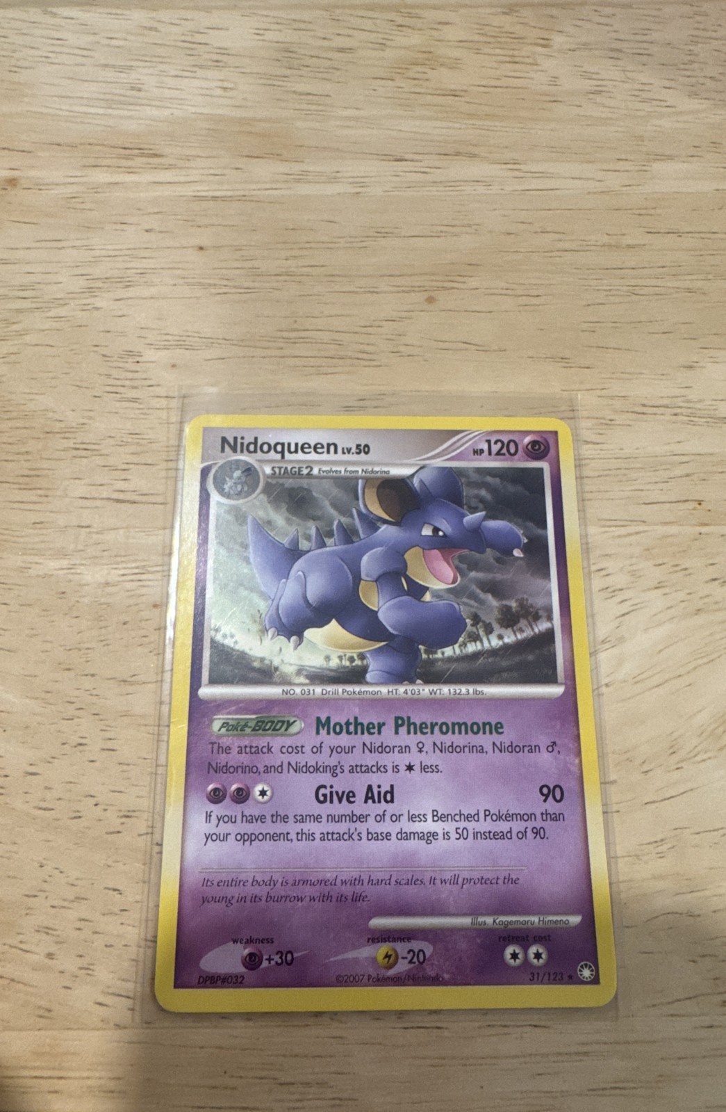Nidoqueen 31/123 Mysterious Treasures Regular