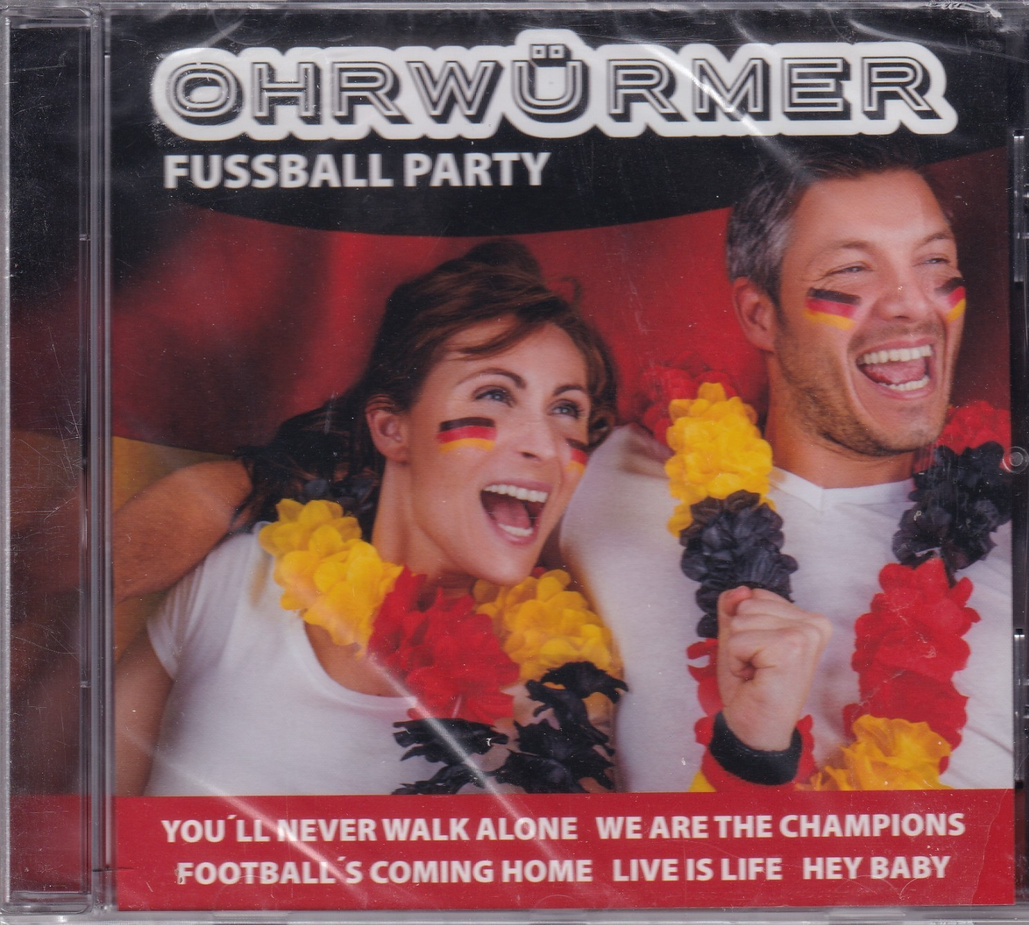 Ohrwürmer Fußball Party CD WM Rock Pop Party Fußball- & Stadionhits Fans #K2382