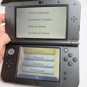 NICE! New Nintendo 3DS XL Gray Black Console Charger Stylus US Version