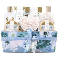 Gift Basket for Women, Spa Luxetique Spa Bath Kit,12pcs Relaxing Spa Gift Basket