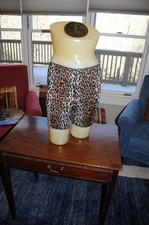 Vintage Vanity Fair Pettipants  Girdle Set, Leopard, Large