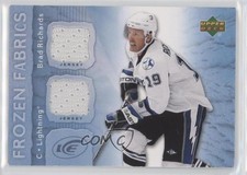 2007-08 Upper Deck Ice Frozen Fabrics Brad Richards #BR 8tn