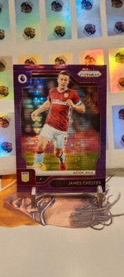 James Chester /75 Panini Prizm Premier League Aston Villa