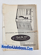 Factory Original 403 Rockola Jukebox Service & Parts Manual