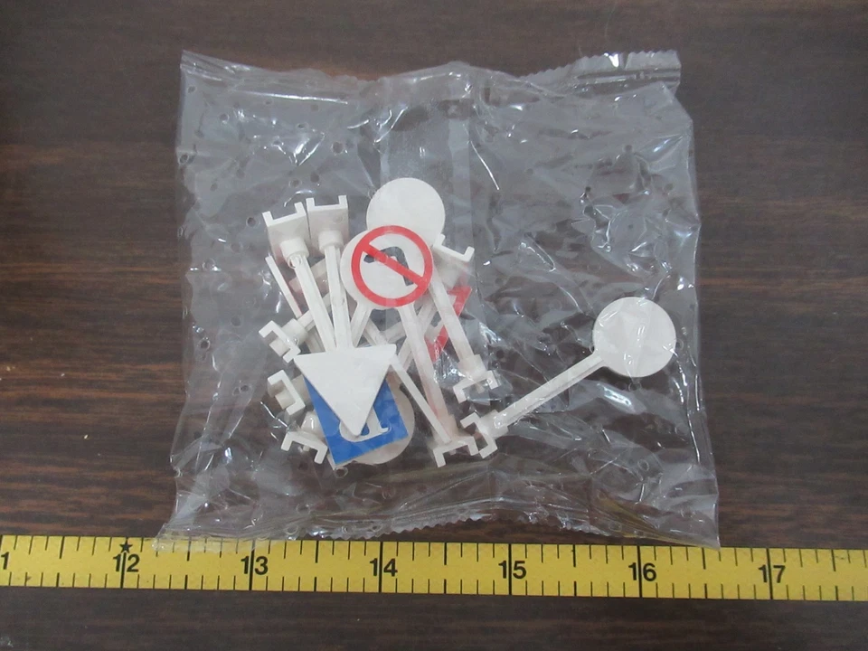 Lego Legoland street signs #6315 complet in box 1988 - Image 4 of 4