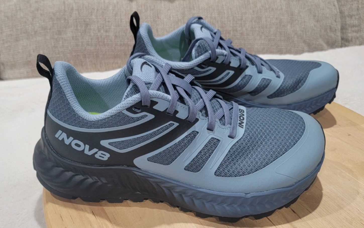 Inov8 Trainers Men 6.5 / Women 8 WIDE Trailfly Sport Shoes Trail Running Hiking