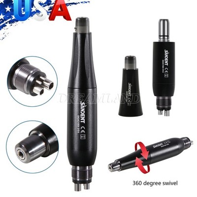 SANDENT Dental 360° Swivel Hygiene Prophy Handpiece Air Motor 4 Holes /4:1 Cone