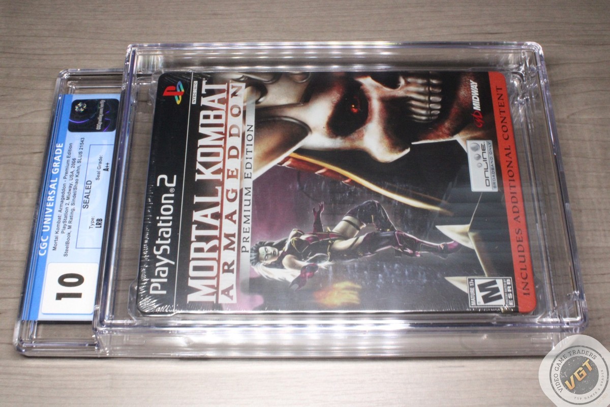 (未使用･未開封品)　Mortal Kombat: Armageddon / Game sdt40b8 Midway, Mortal Kombat Armageddon, Nintendo Wii, Physical, Fighting
