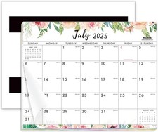 2025-2026 Magnetic Calendar - for Fridge Pink