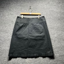 Banana Republic Pencil Skirt Womens 8 Black Stretch Knee Length Professional