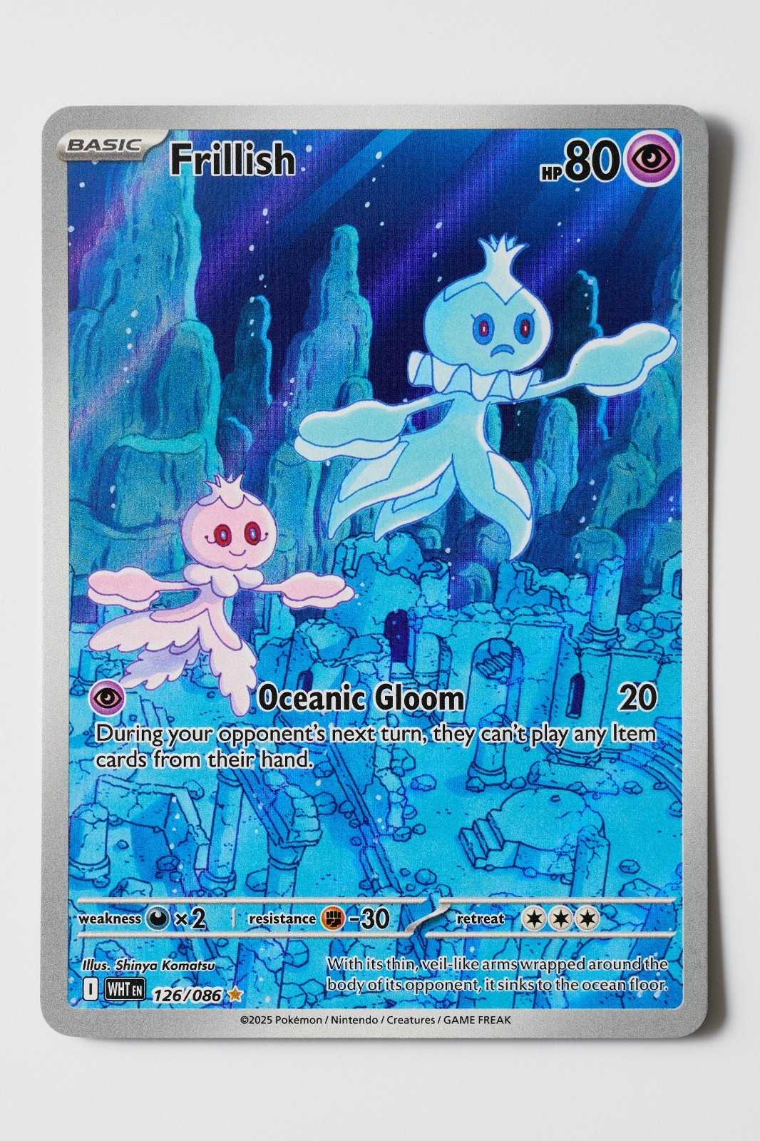 Frillish 126/086 Pokemon TCG: White Flare Illustration Rare