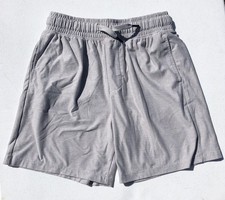 Athletic Works Boy's Performance Shorts L 10/12 DriWorks Light Gray