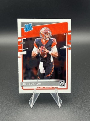 2020 Panini Donruss Optic Rated Rookie Joe Burrow RC #151 Bengals