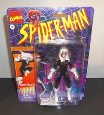 Marvel Legends Black Cat Retro Spider-Man NEW