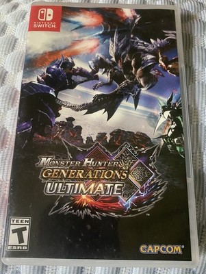 CASE ONLY for Monster Hunter Generations Ultimate (Switch)