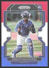 Sebastian Rivero 2022 Panini Prizm Red/White/Blue Prizm #108 RC Kansas City