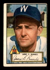 1952 Topps #2 Pete Runnels RC G/VG X2738273
