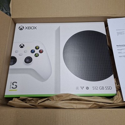 Microsoft Xbox Series S 512GB Spielekonsole - Weiß Mit Controller Wie NEU