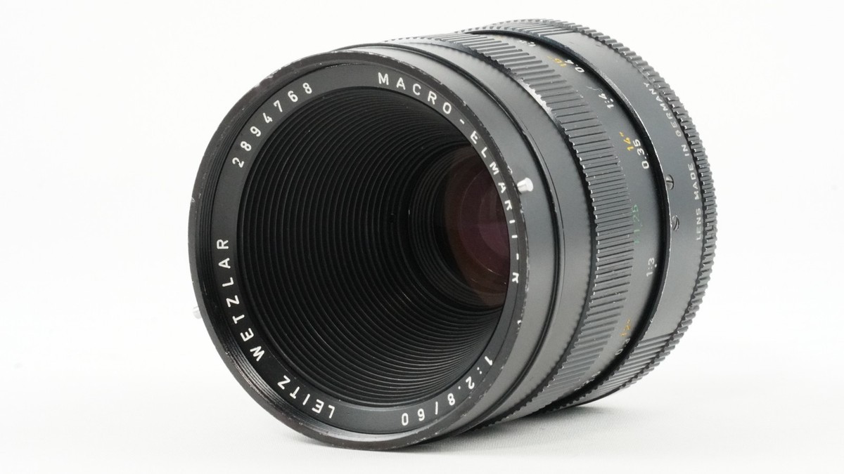 For repair】Leica Elmarit-R 60mm F2.8 Macro R-Only Lens From JAPAN