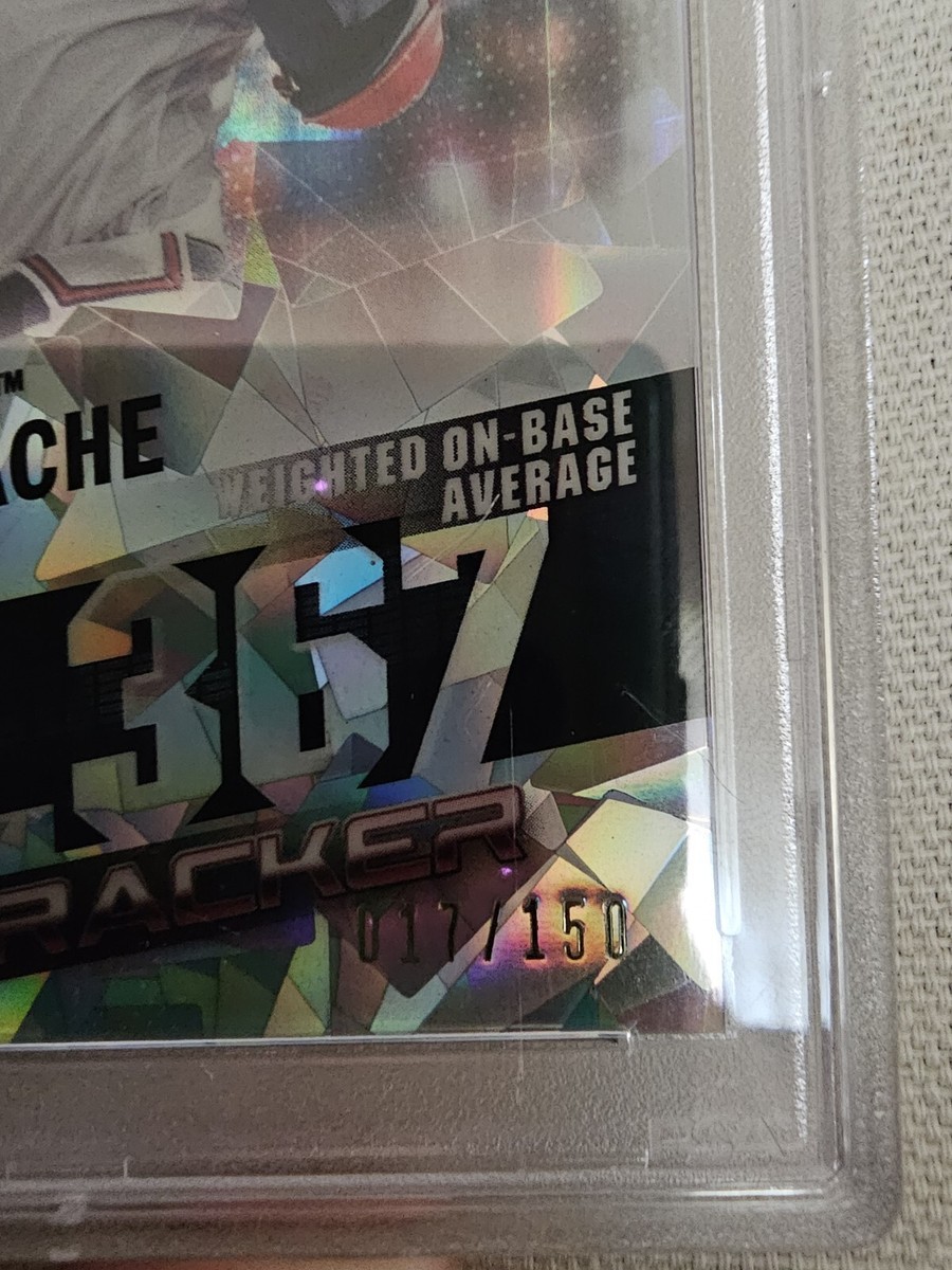 2020 Bowman Chrome - Stat Tracker Cristian Pache #ST-6 Atomic