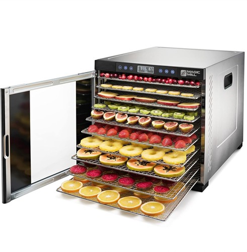 Magic Mill Food Dehydrator Machine | 11 Stainless Steel Trays - Picture 8 of 8