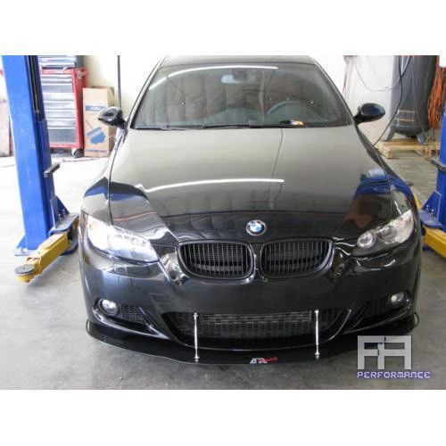 Divisor de viento delantero de fibra de carbono APR para BMW E92 335i Turbo 07-10 cupé de 2 puertas Foto 2 de 4