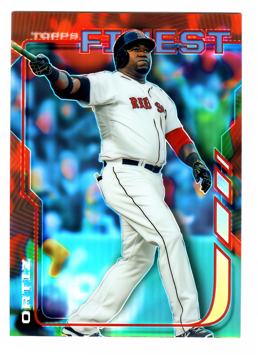 2014 Finest Refractor #55 David Ortiz