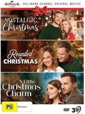 HALLMARK Christmas  Collection 31 Nostalgic / Reunited / Little Charm DVD NEW