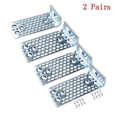 2 Pairs For Cisco C3850-RACK-KIT 3850 Series Ears Rack Mount Bracket Kit