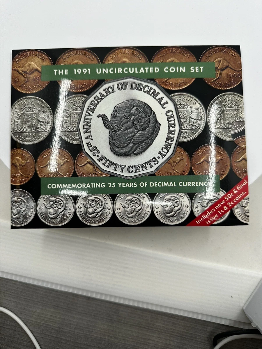 Uncirculated 1991 Australian Decimal Coins for sale | eBay