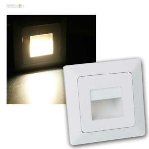 Lampe für UP-Schalter-Dose 230V Leuchte LED Wand-Einbaustrahler Serie MILOS