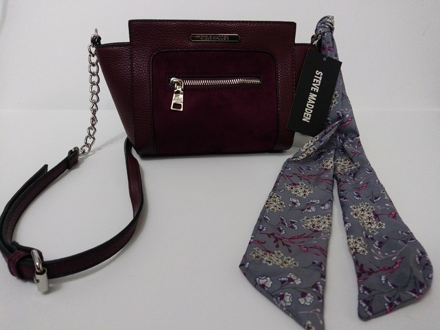 Steve Madden Faux Leather and Suede 