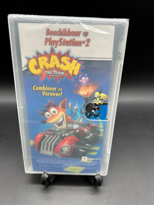 Crash Tag Team Racing -Sony PSP-Factory SEALED/NEU/Brand NEW- MisPrint/Fehldruck