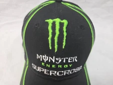 *NEW w TAG* MONSTER ENERGY SUPERCROSS Feld Motor Sports Stretchy Hat