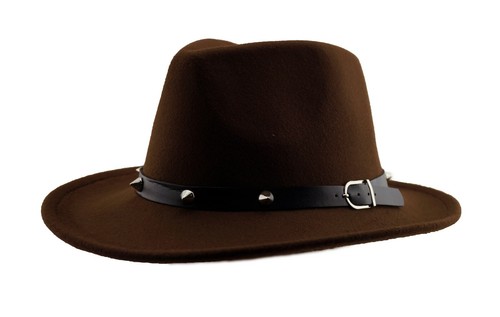 Faux Wool Felt Pointed Rivet Band 
