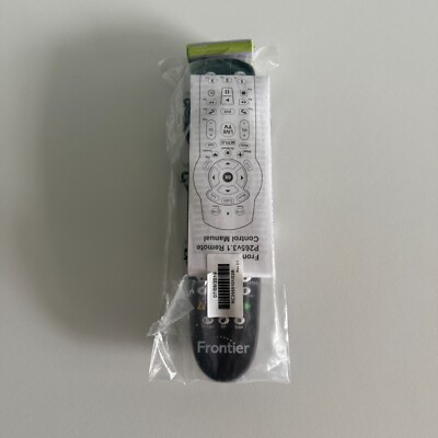 NEW Frontier P265v3.1 OEM Original Cable TV Television Remote Control Black