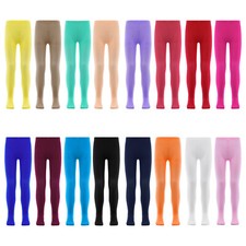 Kids Pantyhose Ballet Dance Tights Stocking Girls Candy Color Thin Velvet Tights