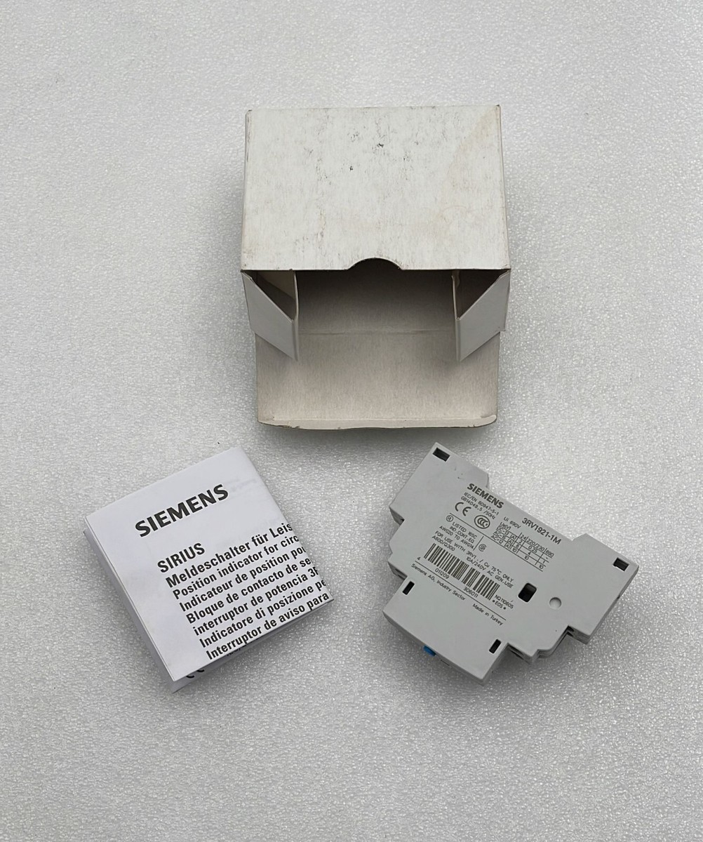 ＊専用ぺージ＊ LOT OF 7] NEW - Siemens 3RV1921-1M Alarm Switch GB14048.5