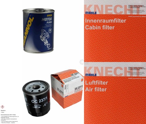 MAHLE / KNECHT Set d'inspection Ensemble de Filtres SCT Lavage moteur ...