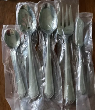 Lenox ARCHWAY 5 Piece Serving Set Unused Stainless China 18/10 Flatware