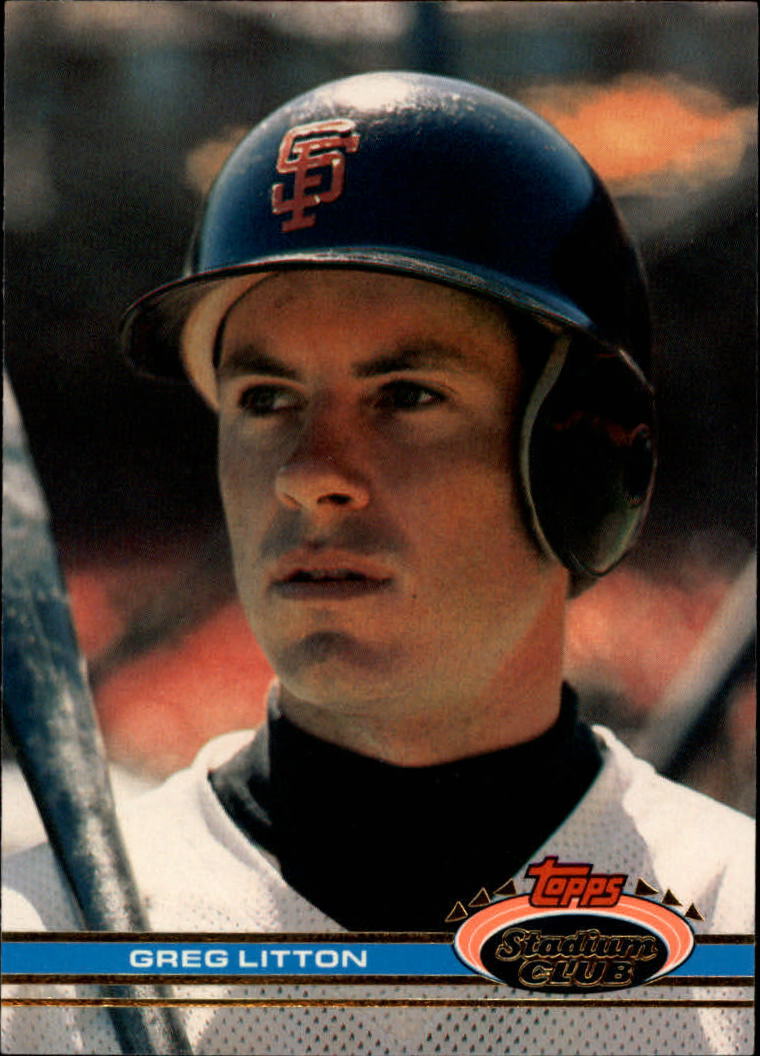 1991 Stadium Club #45 Greg Litton - NM