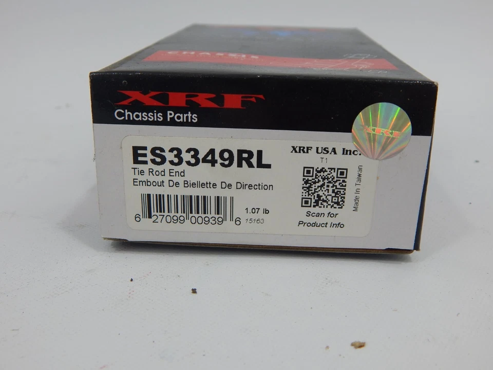Nuevo extremo de barra de dirección Ford Taurus Mercury Sable 1996-2007 XRF ES3349RL Foto 2 de 2
