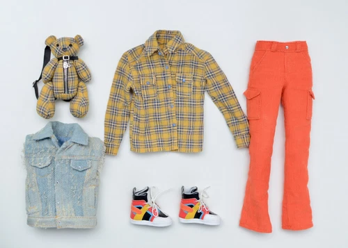 Tulabelle True Drop That Ish Tate Tanaka outfit FR Homme Poppy Parker Barbie Ken