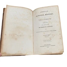 American Natural History Vol II The Rambles Of …His Last  John D. Goodman 1828