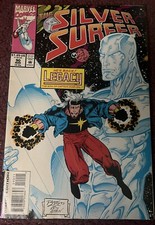 Silver Surfer #90 Marvel Comics vf/nm Havok