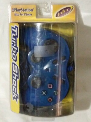 Vintage 2001 Intec Turbo Shock Gaming Controller For PlayStation. B11